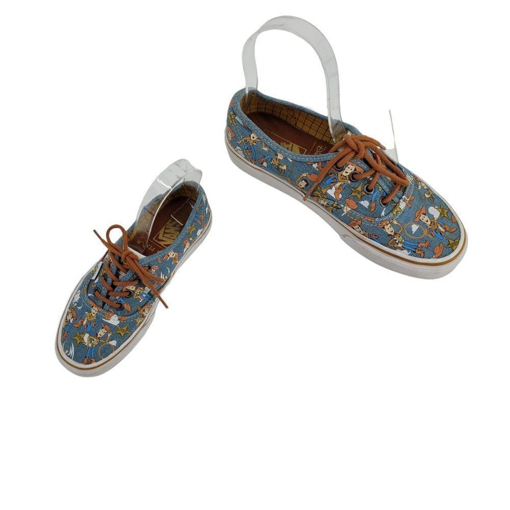 Vans Disney Pixar Toy Story Era Sheriff Woody 721278 Blue Womens 6.5 Mens 5‎
